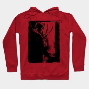 ANTLERS HELP ME THINK Hoodie